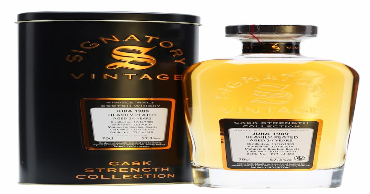 Vintage whisky.
